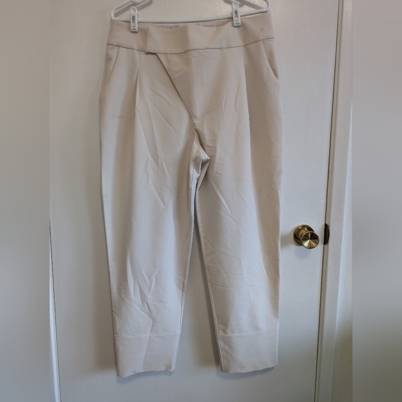 ADAY Portfolio Tailored Pants Oak L Oat - Picture 1 of 9
